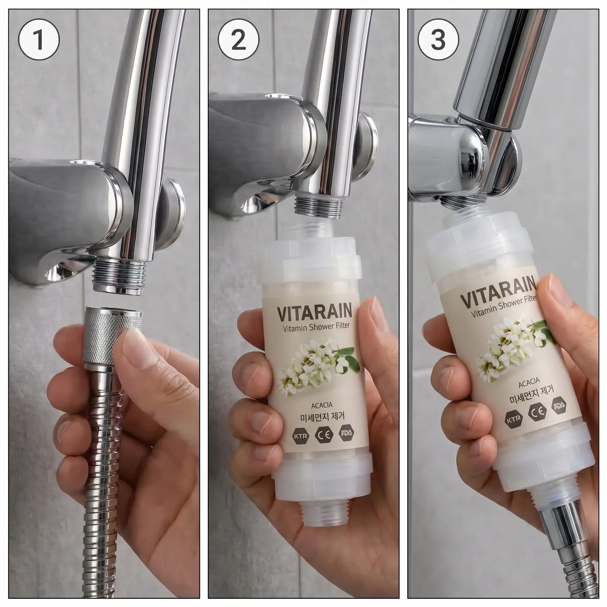 Acacia Scent | VITARAIN Korean Vitamin Shower Filter