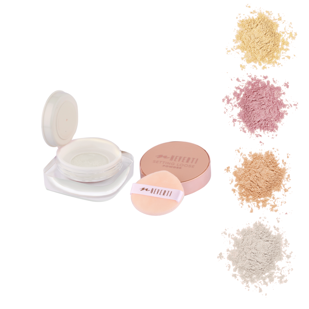 Neverti Setting Loose Powder Shades