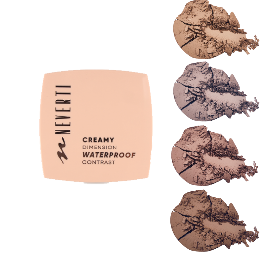 Neverti Creamy Dimension Waterproof Contour Shades