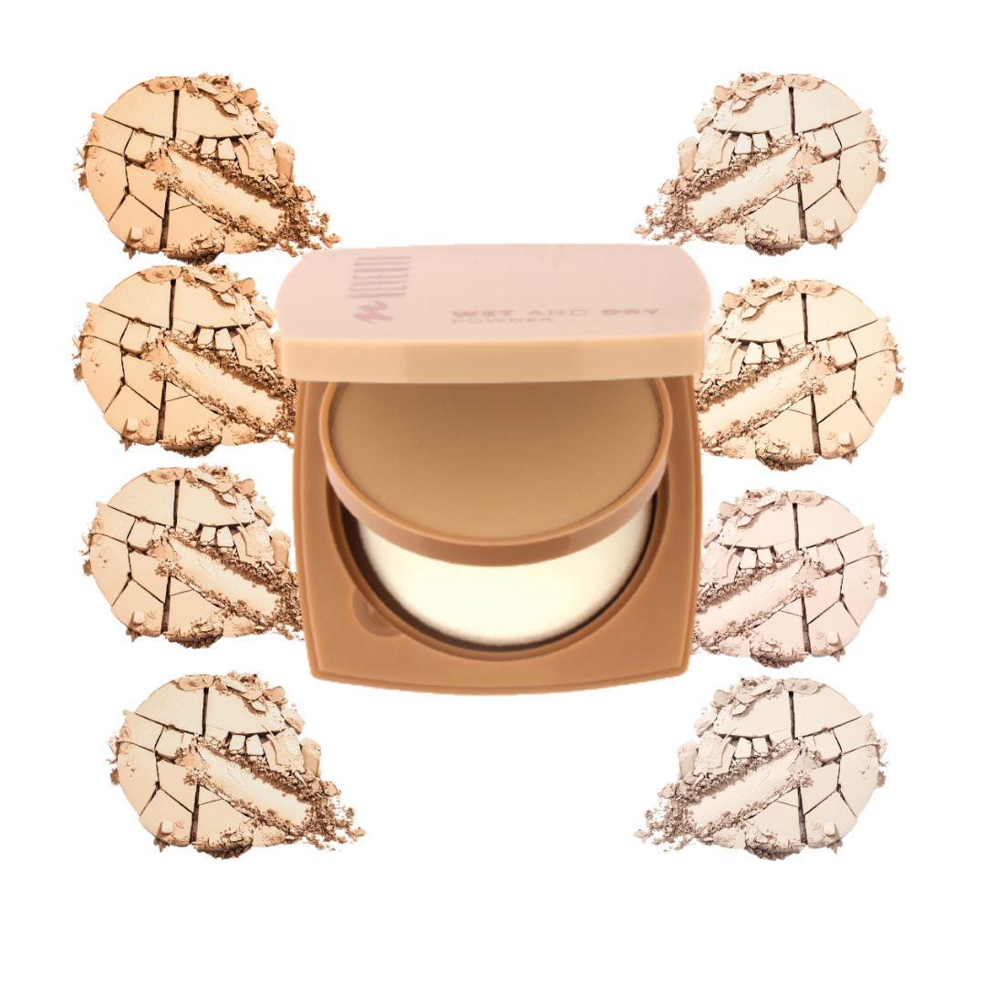 Neverti Wet And Dry Powder Shades