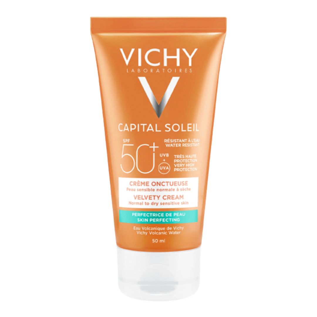 Vichy Capital Soleil SPF +50 Velvety Cream Skin Perfecting Action