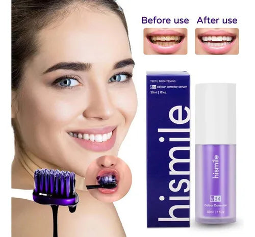 Hismile V34 Teeth Whitening Colour Corrector Serum 30ml