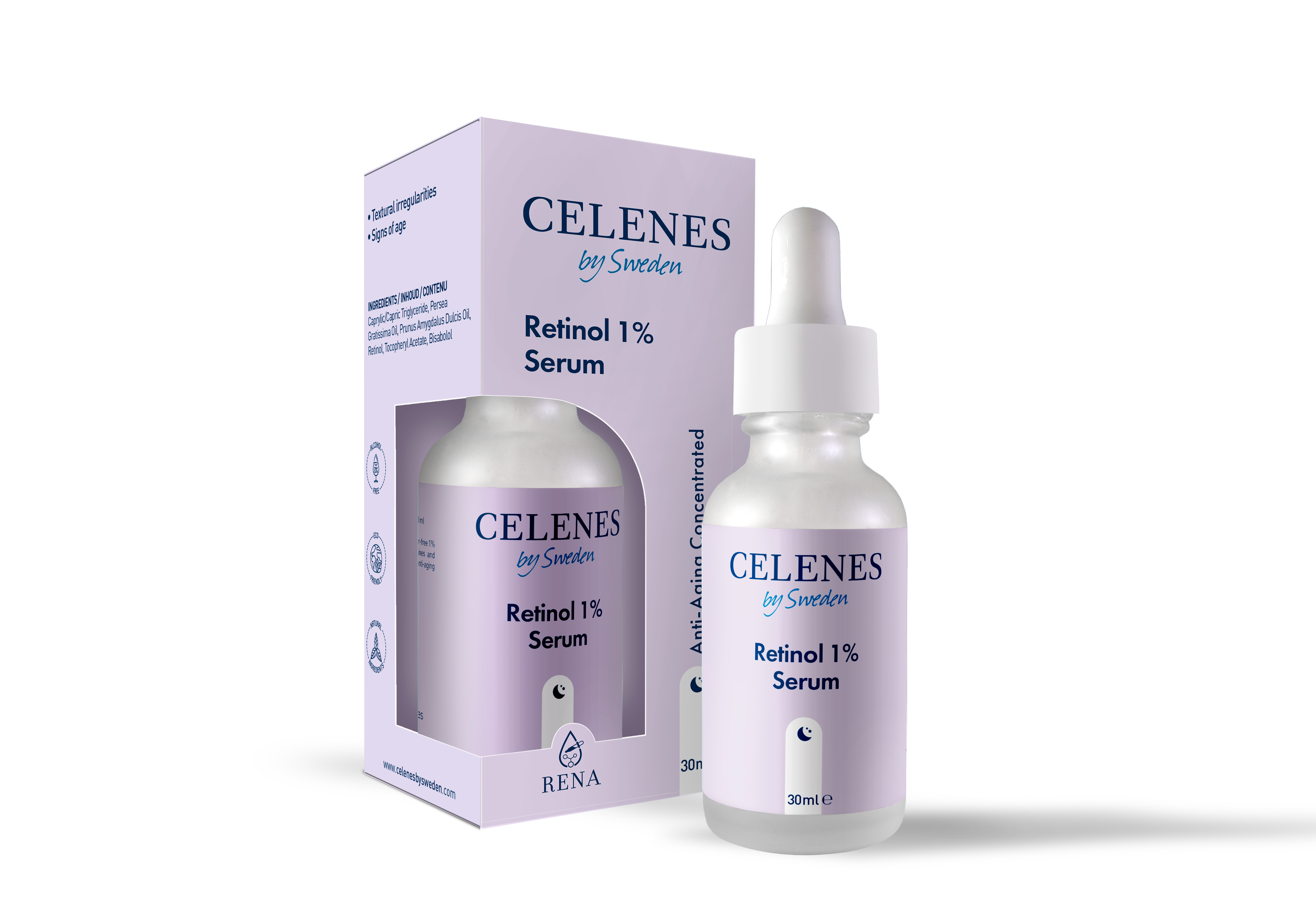 Celenes retinol 1% serum 30ML