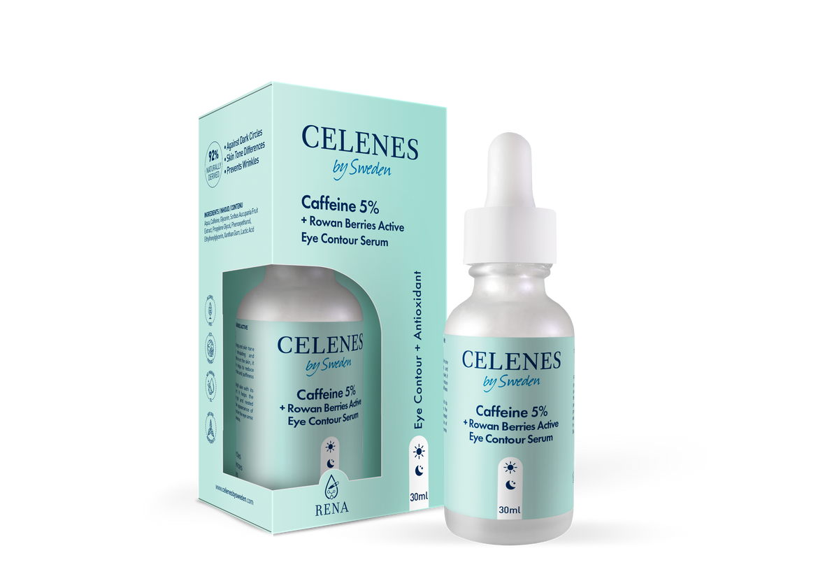 Celenes Caffeine 5% + Rowan Berries Active Eye Contour Serum 30ml