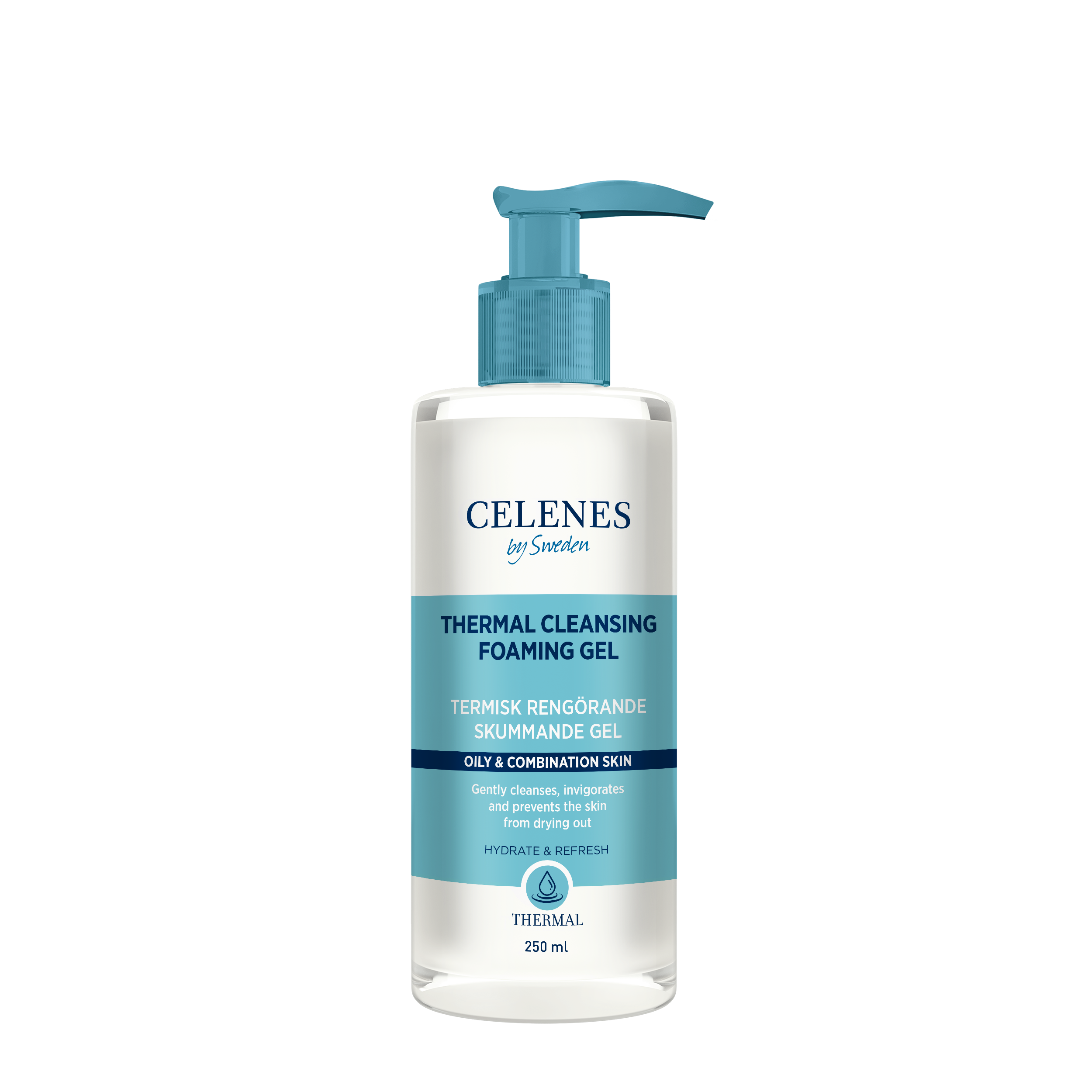 Celenes Thermal Cleansing Foaming Gel 250ml - for Oily & Combination Skin