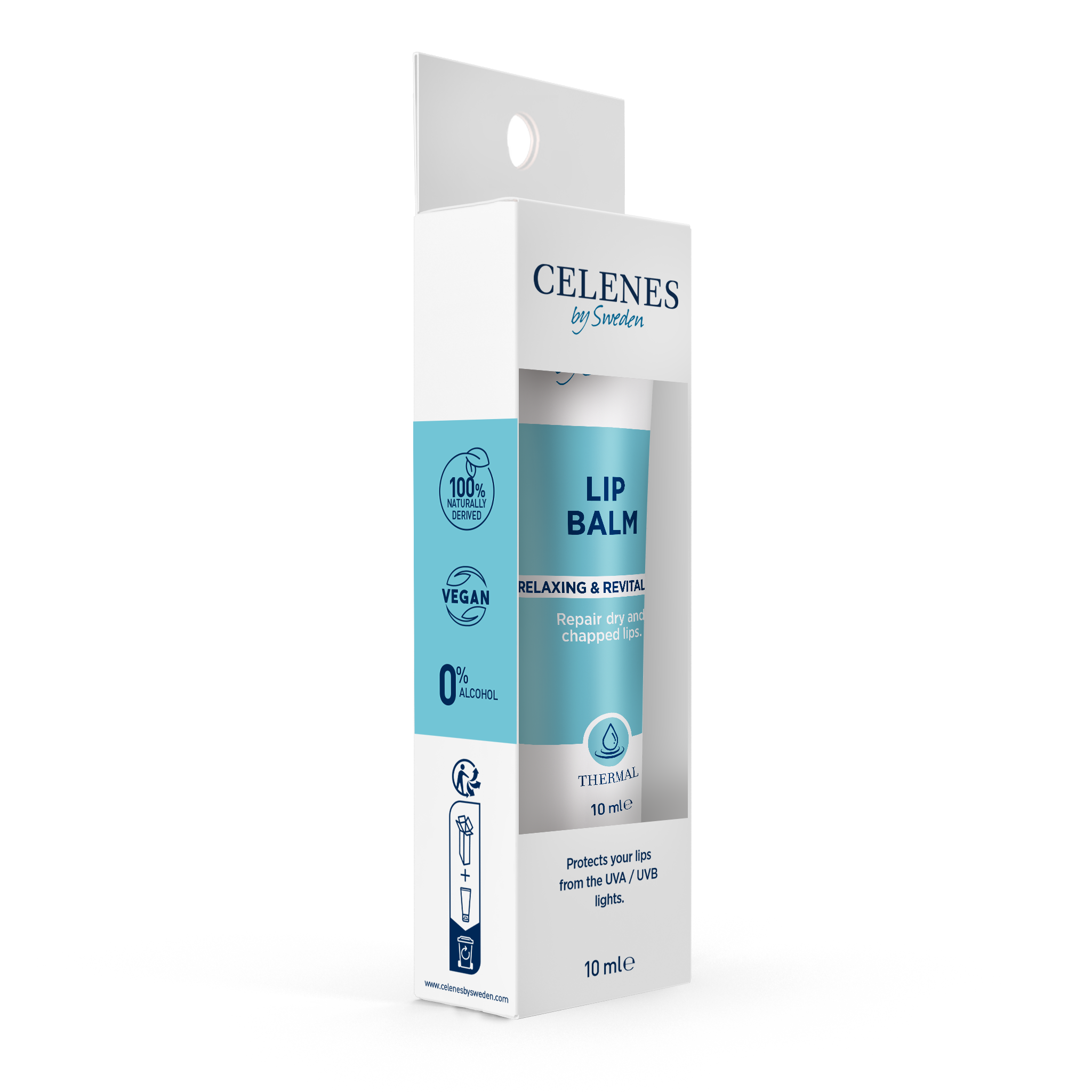Celenes Thermal Relaxing & Revitalizing Lip Balm 10ml