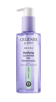 Celenes Derma Purifying Deep Clean Cleansing Gel 250ml –  for Oily & Combination Skin