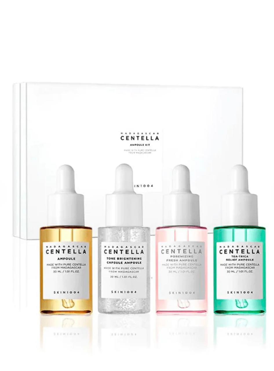 Centella Madagascar Ampoule Kit 4 Pieces