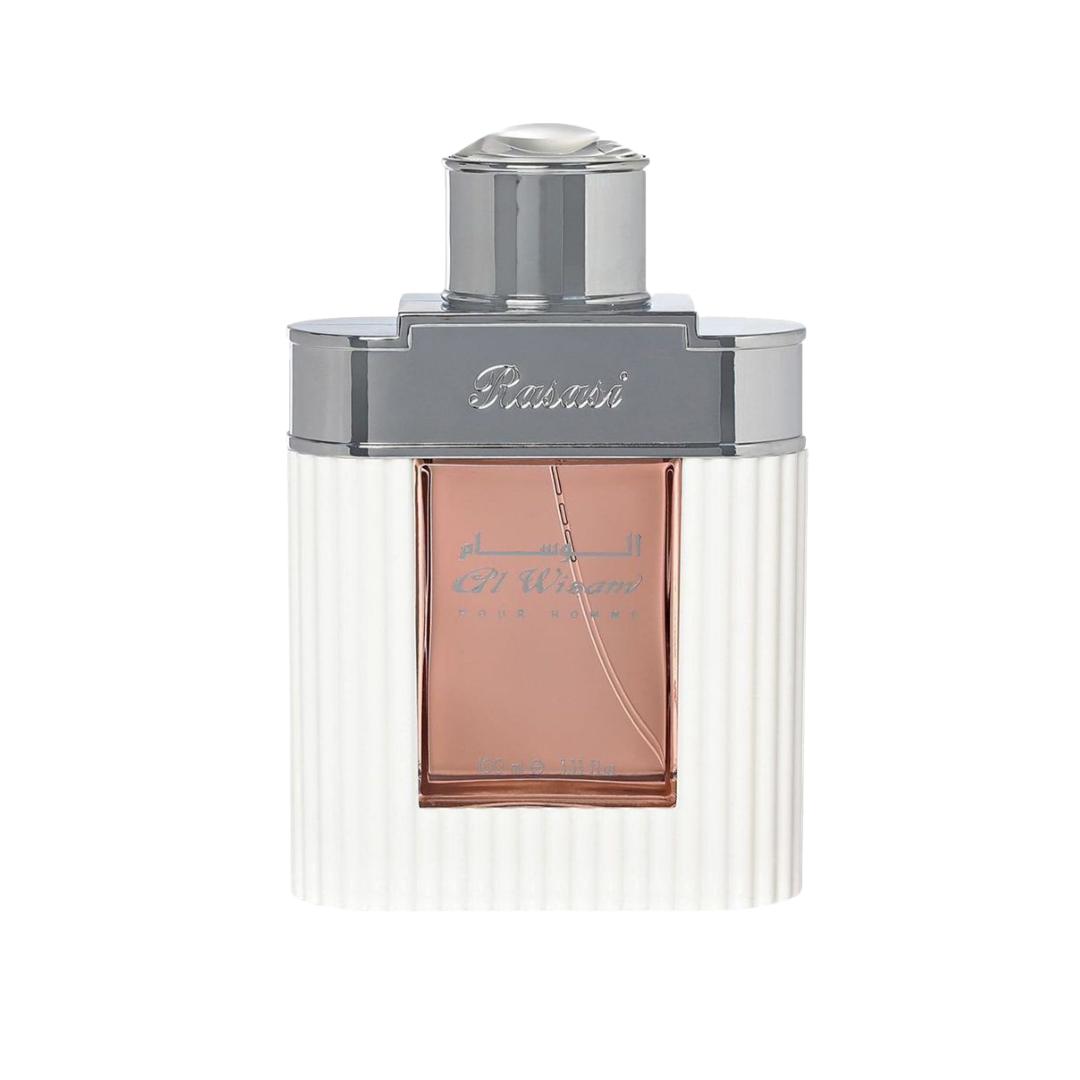 Al Wisam White By Rasasi 100ML EDP Perfume For Men