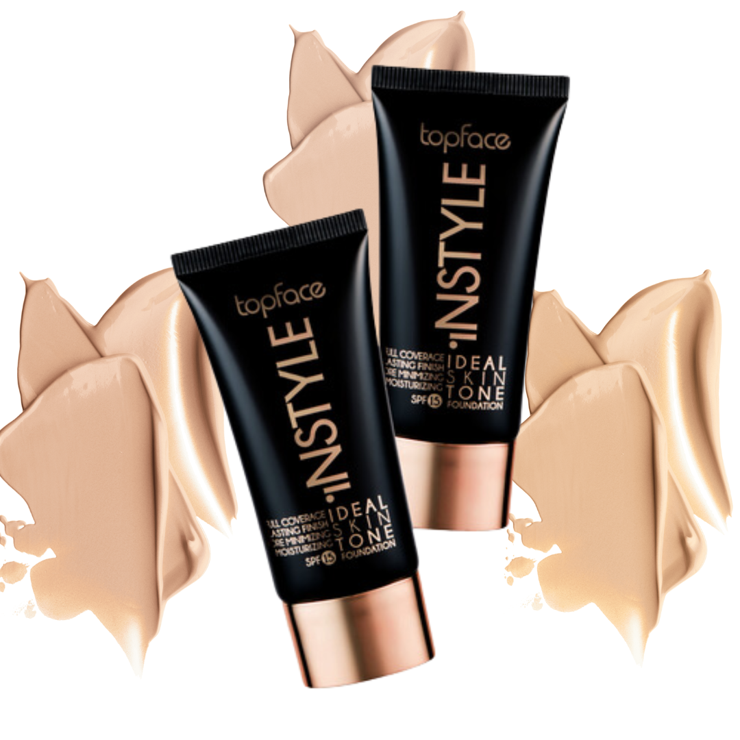 TopFace Instyle Ideal Skin Tone Foundation Shades