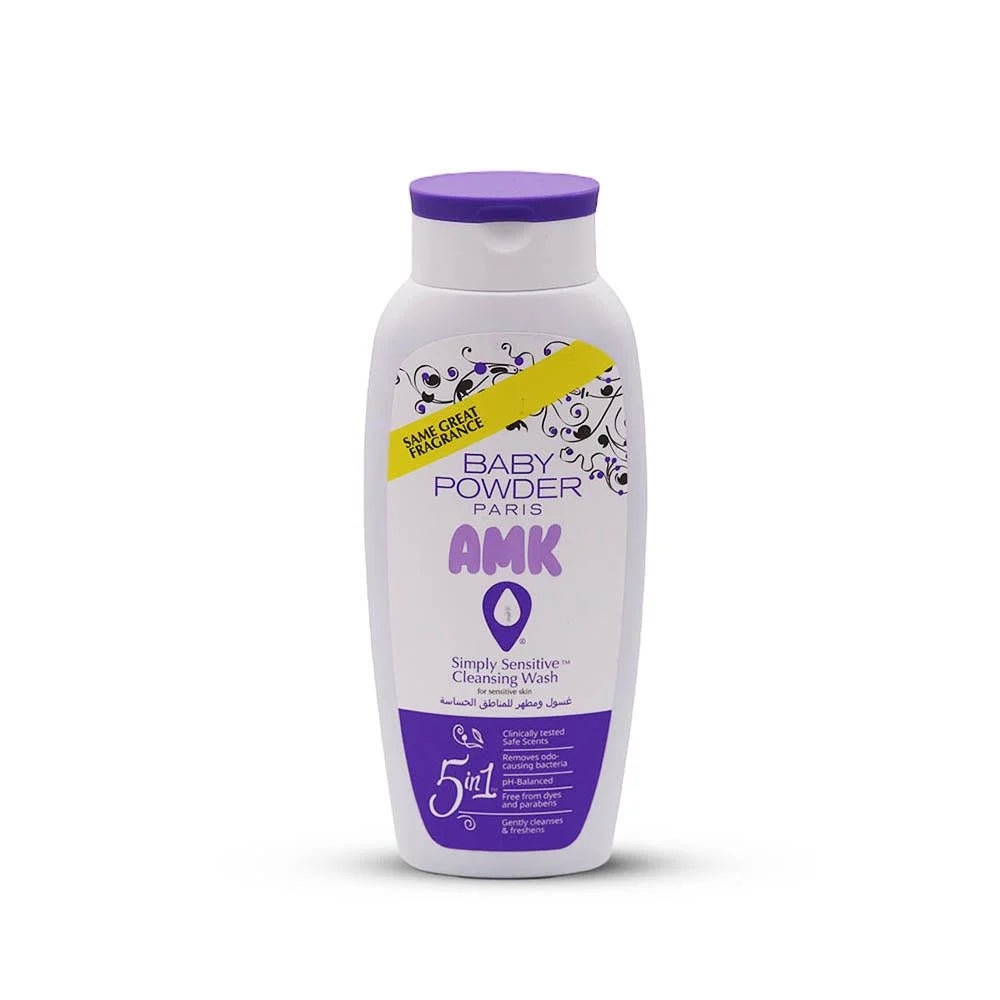 Baby Powder AMK Simply Sensitive Cleansing Wash 5 in 1 – 250ml
