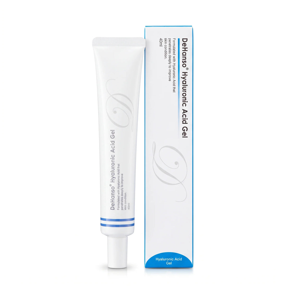 DeHanso Hyaluronic Acid Gel 40ml tube beside its box