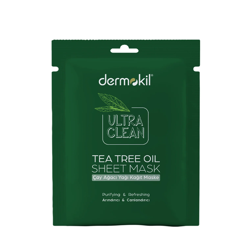 Dermokil Tea Tree Oil Sheet Mask 20 ml