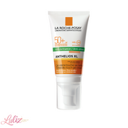 جل كريم لاروش بوزيه أنثيليوس إكس إل لمسة جافة مضاد للمعان وملون بعامل حماية Spf50+ حجم 50 مل