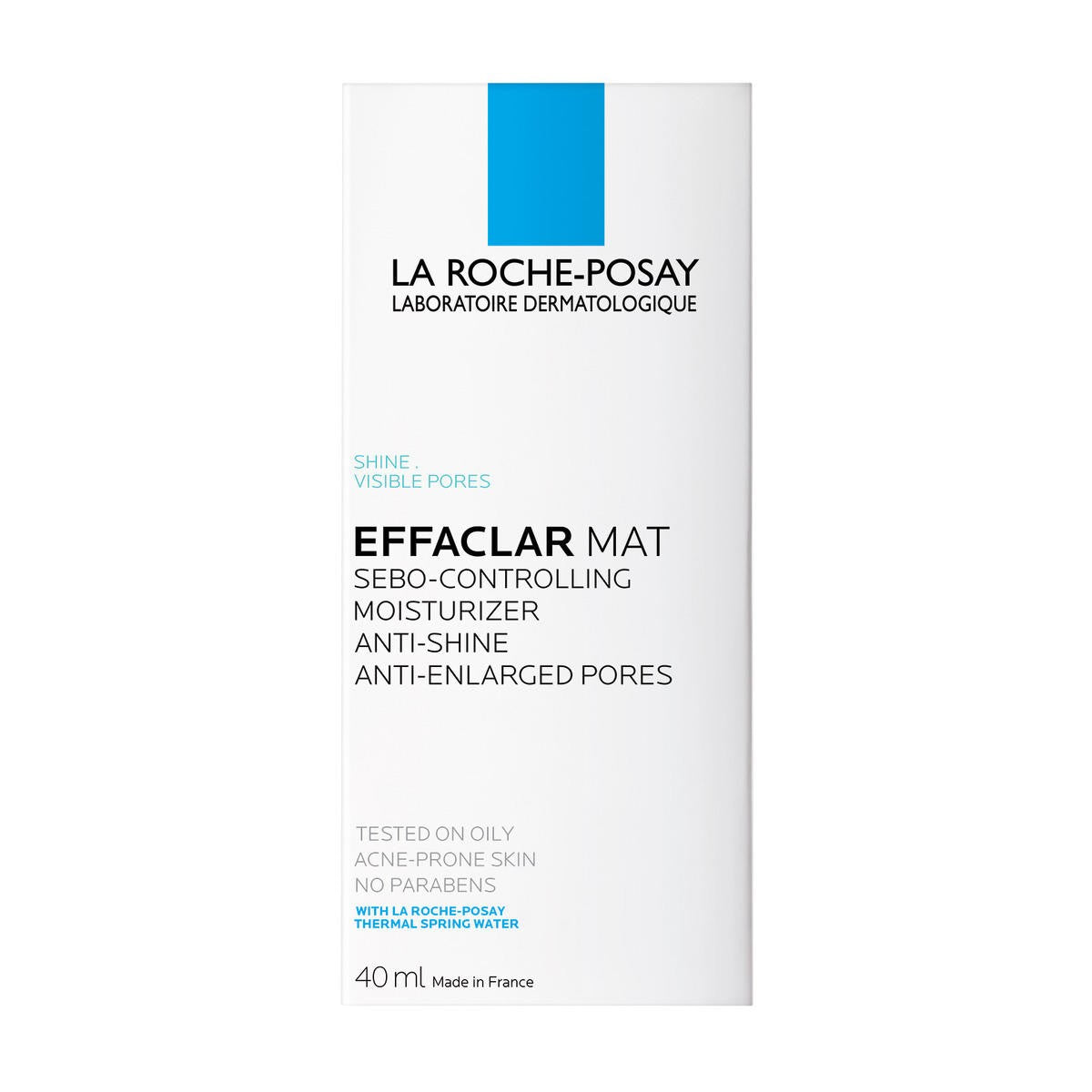 La Roche Posay Effaclar Mat Mattifying Moisturizer For Oily Skin 40ml