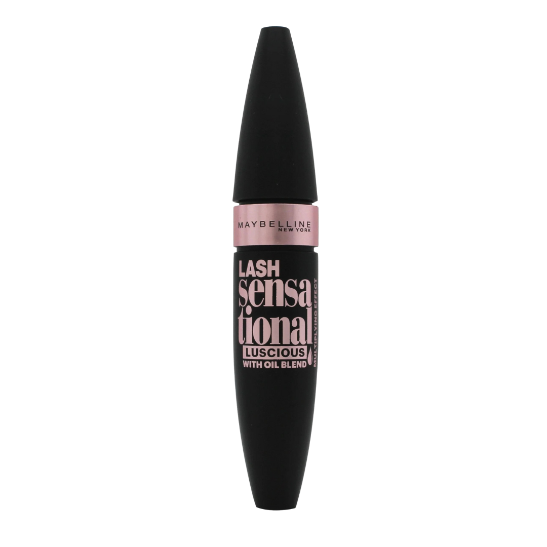 Maybelline Mascara Lash Sensational Black Luscious With Oil Blend 9.5ML