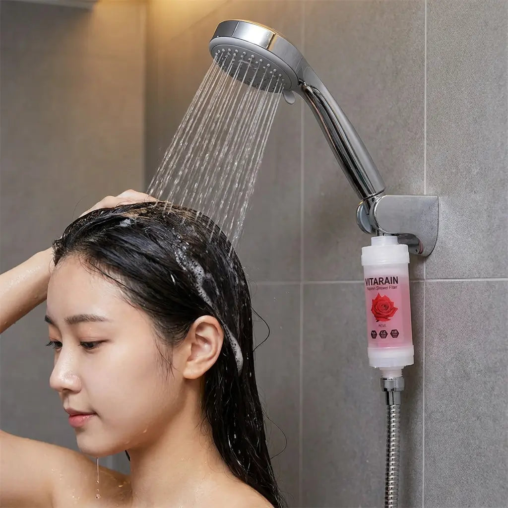 Rose Scent | VITARAIN Korean Vitamin C Shower Filter