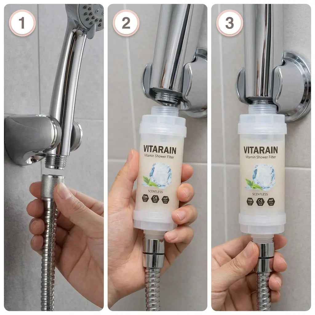 Scentless | VITARAIN Korean Vitamin C Shower Filter