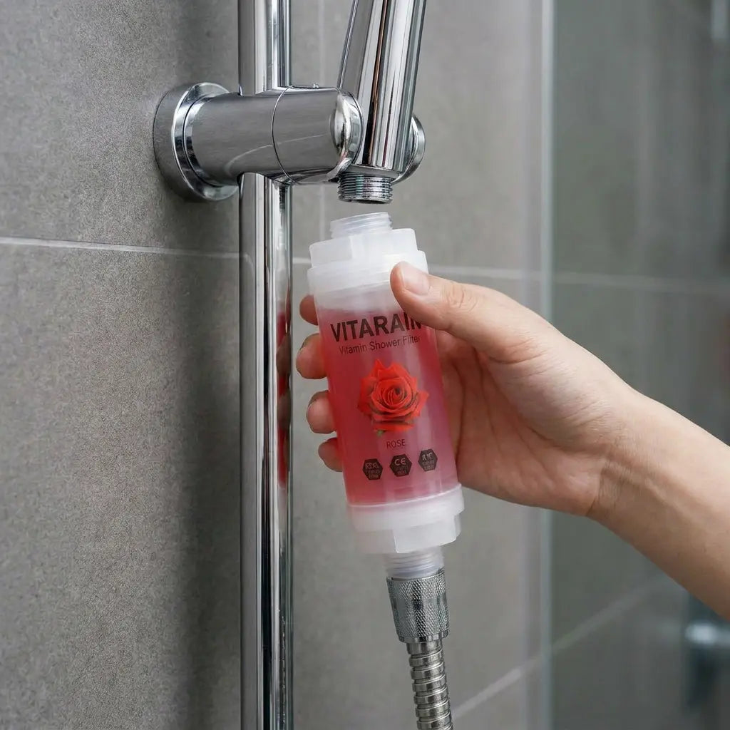 Rose Scent | VITARAIN Korean Vitamin C Shower Filter