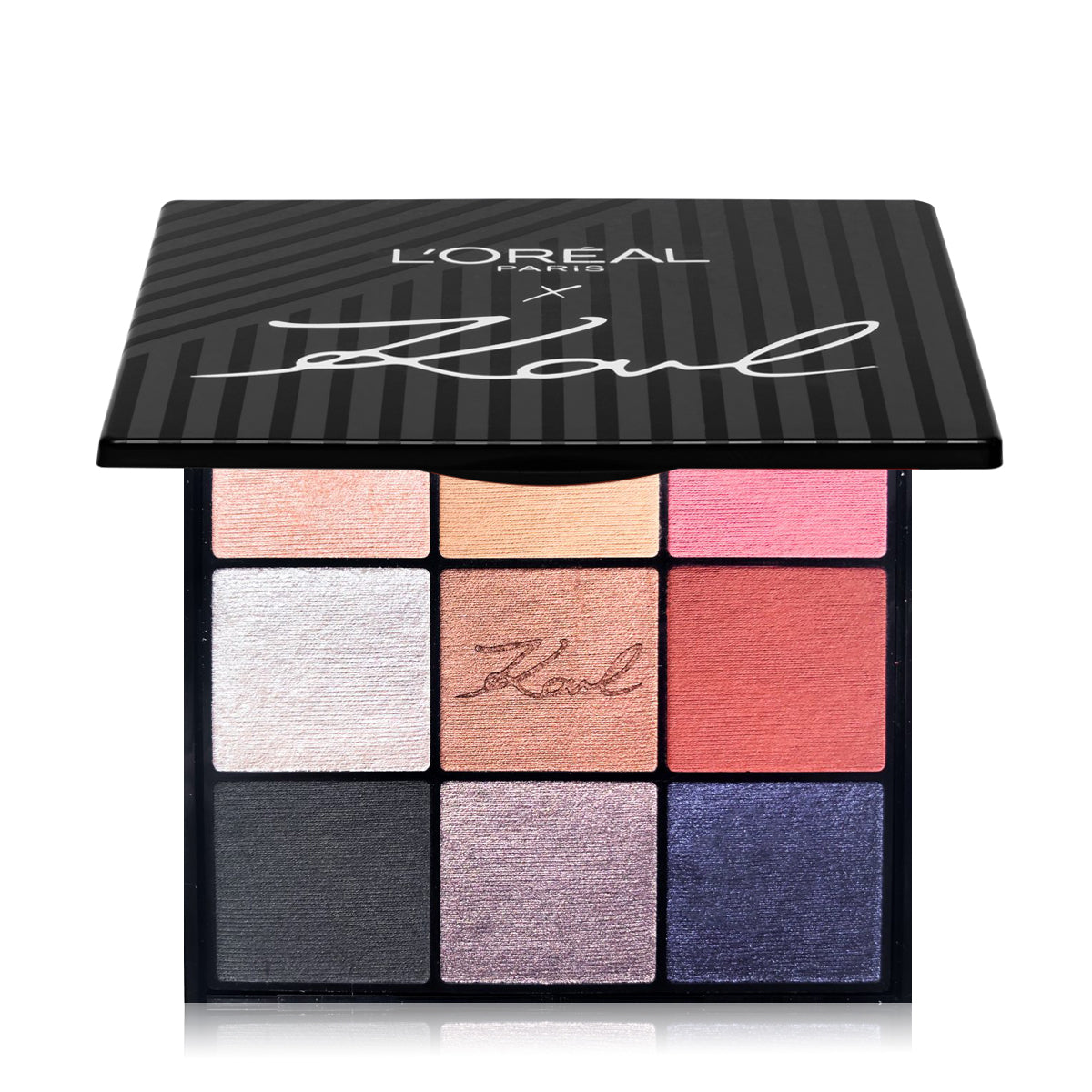 LOREAL PARIS X Karl Lagerfeld Eye Kontour Eyeshadow Palette 9 Shades