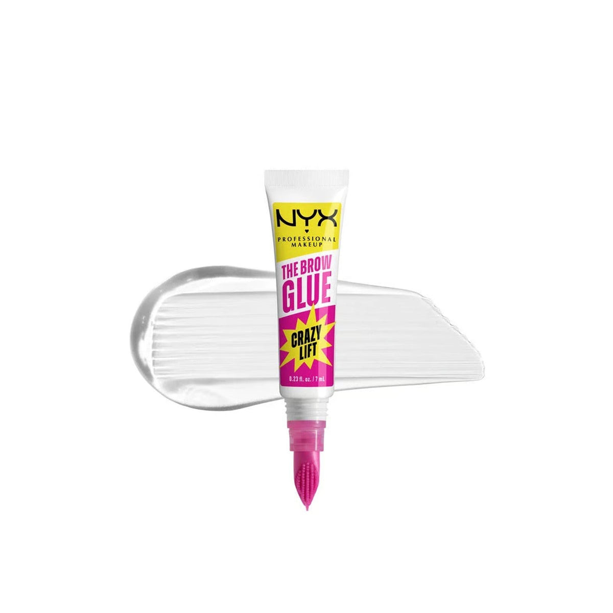 NYX جل تثبيت الحواجب The Brow Glue Crazy Lift - درجة 01 شفاف