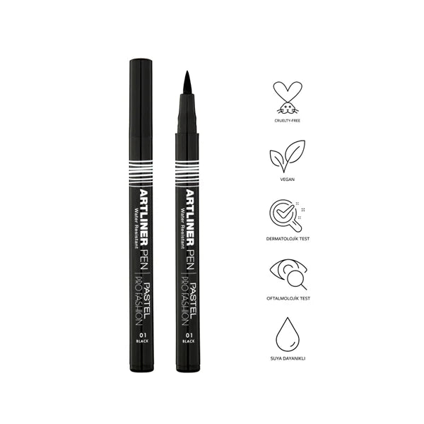 Pastel Artliner Pen 0.8ML 01 BLACK