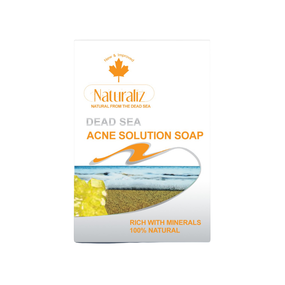 Naturalize Dead Sea Acne Solution Soap