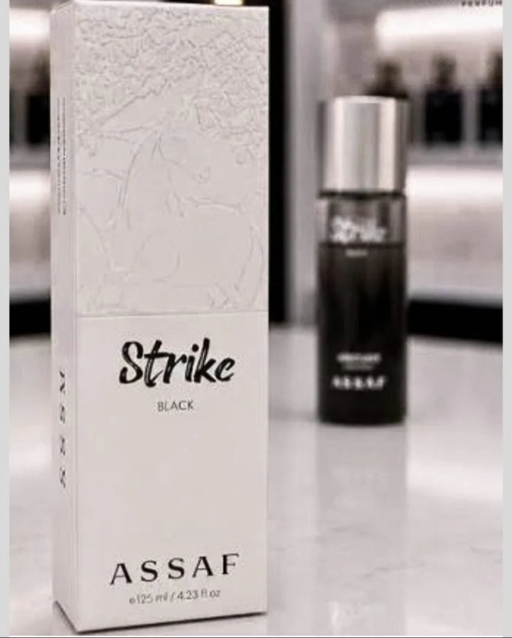 ASSAF Strike Black Eau de Parfum 125ml for Men
