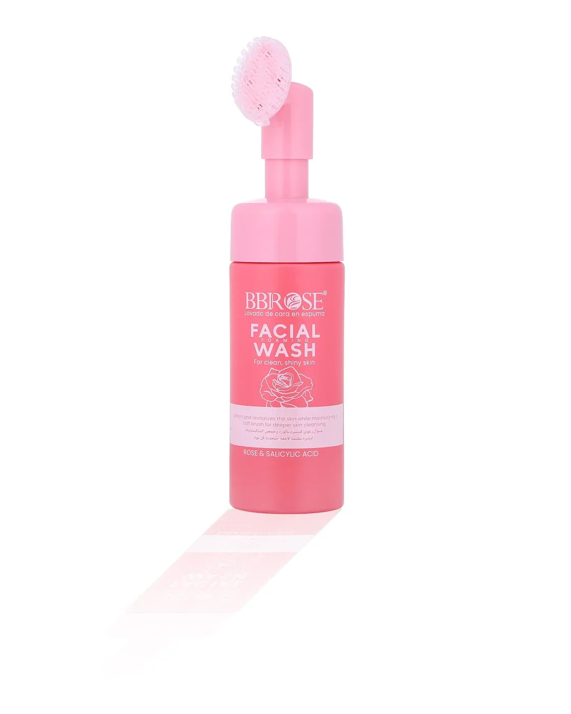 ROSE AND SALICYLIC ACID FACIAL FOAMING WASH