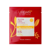 URBAN CARE Twisted curls Hibiscus & shea butter pre wash Hair Mask 50ml