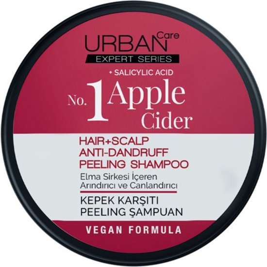 URBAN CARE - Apple Cider + Salicylic Acid Anti-Dandruff Peeling Shampoo 200G