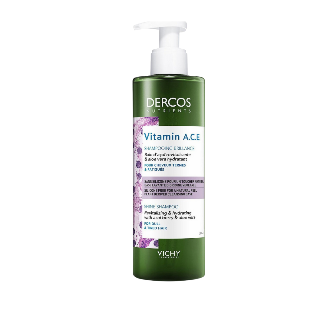 Vichy-Dercos Nutrients Vitamin A.C.E Shine Shampoo 250ml