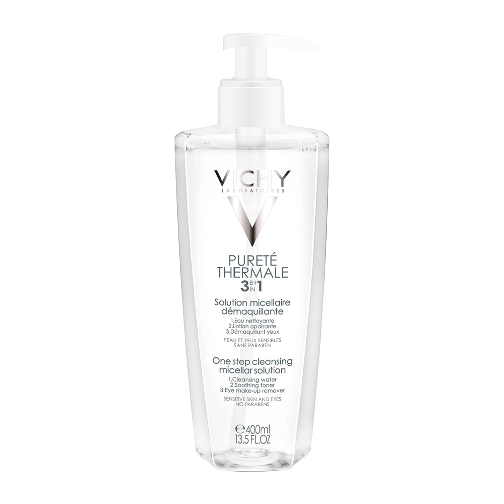 Vichy Purete Thermale 3 In 1One Step Cleansing Micellar Solution 400ml