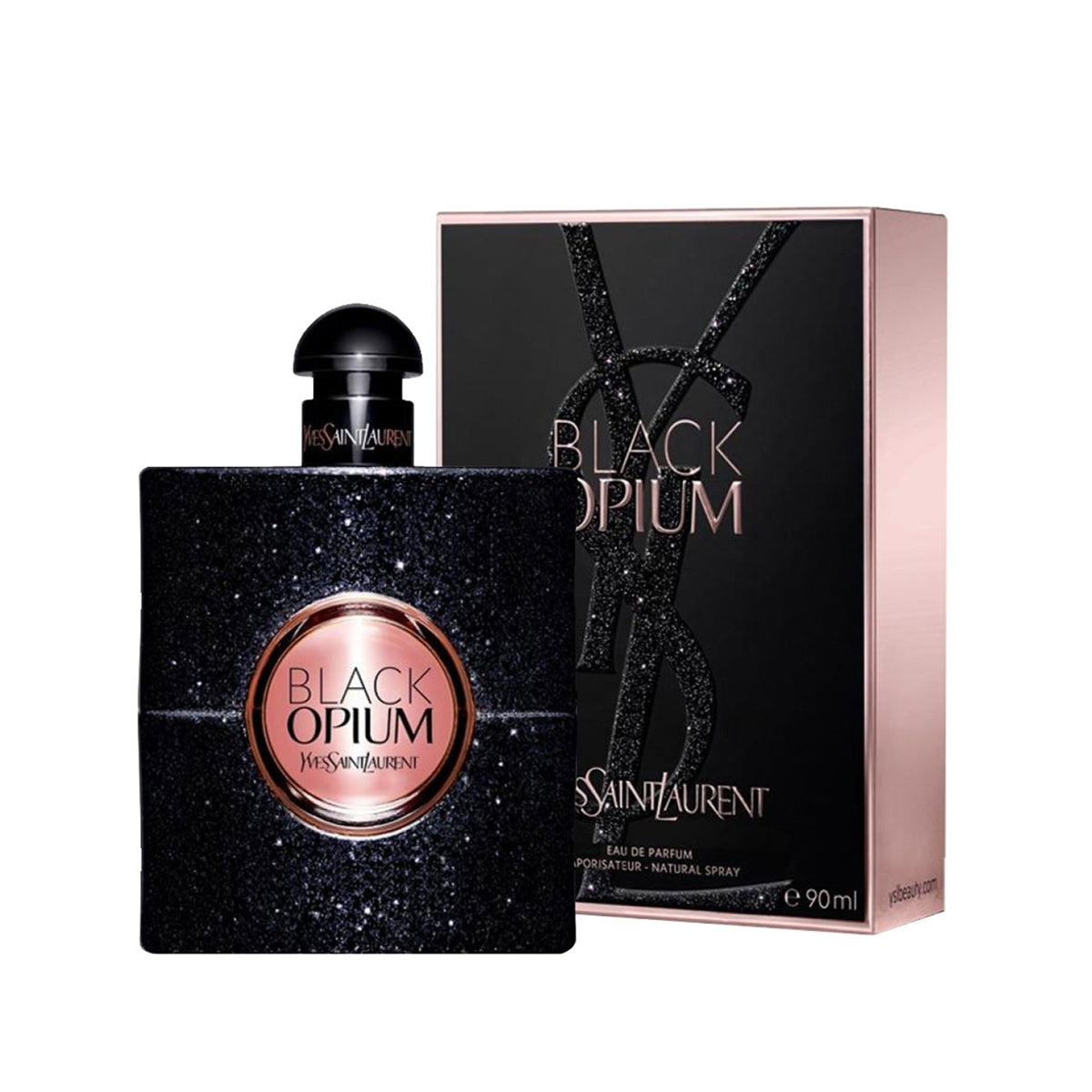 عطر Black Opium أو دو بارفان للنساء 90 مل من إيف سان لوران